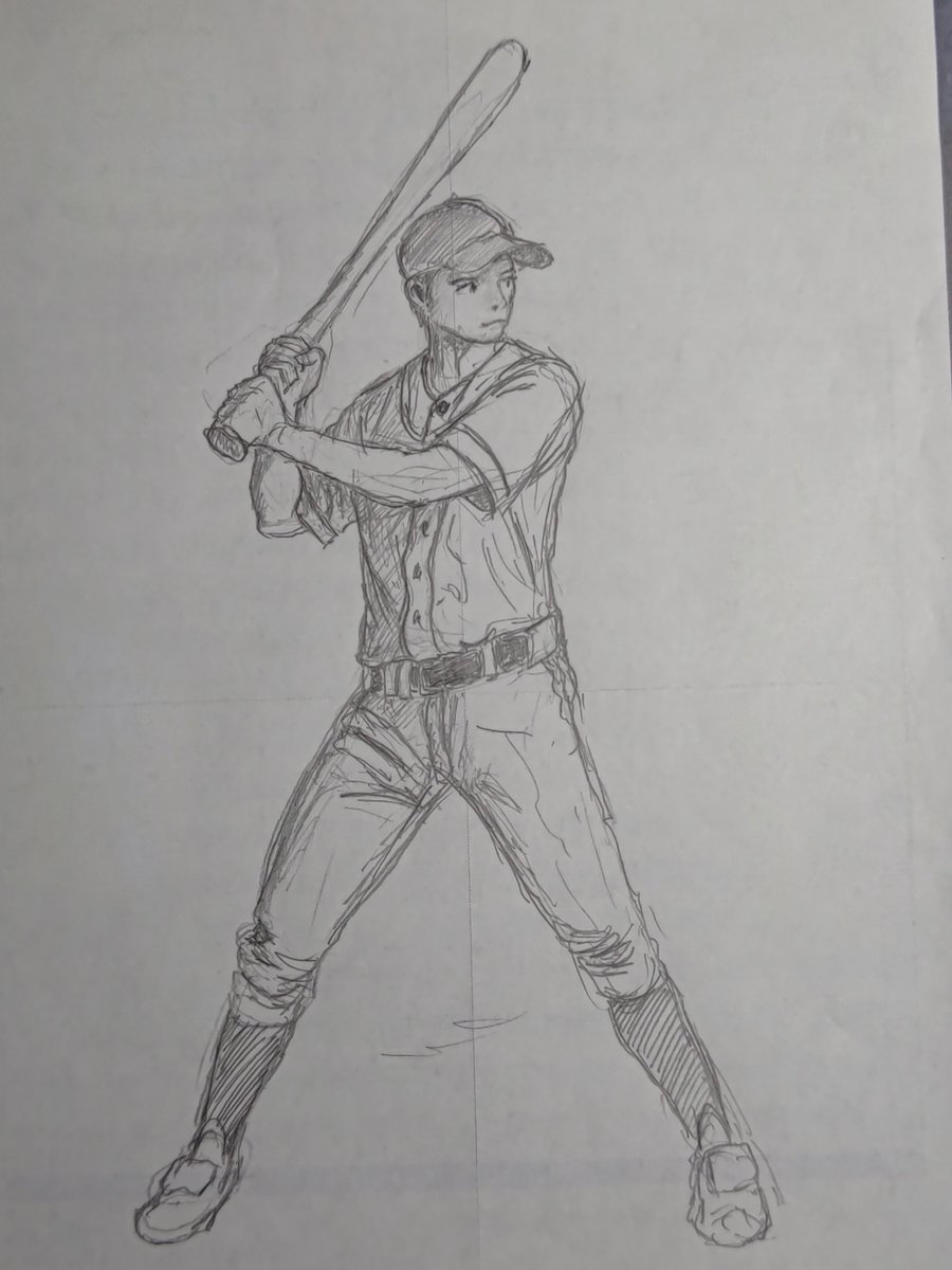 draw9201's tweet photo. おはようございます
甲子園はじまりましたね⚾️
野球はよくわからないのですが、熱中症に気を付けて頑張って欲しいです💪
#イラスト 
#絵描きさんフォロバ１００ https://t.co/zjHn0o41F1