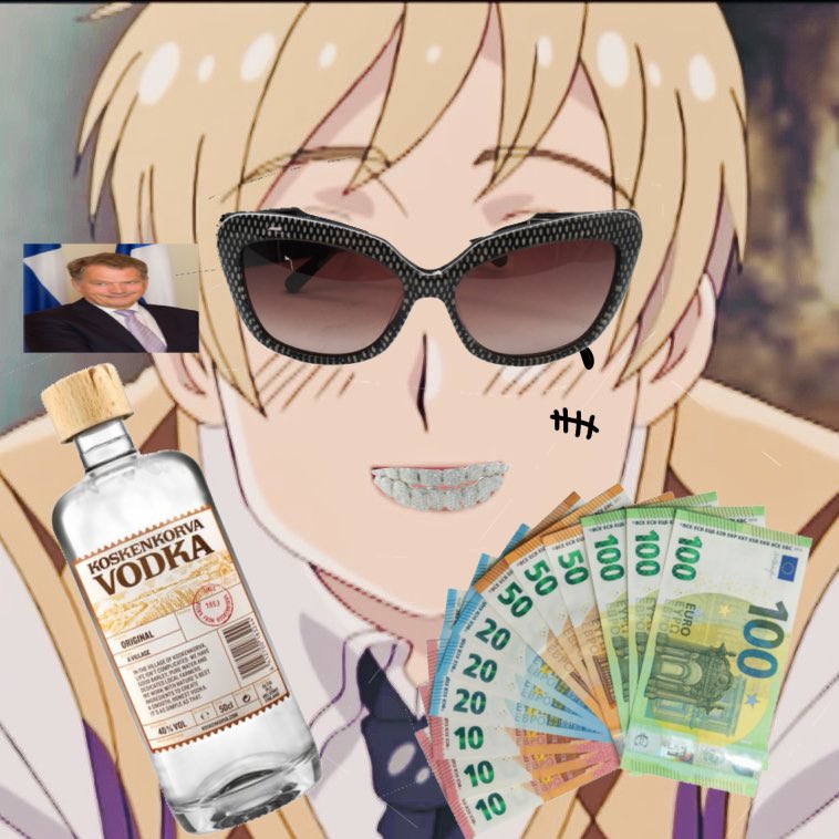 tristan_nyah's tweet photo. Finland drip by me #profilepic #ICONICHEARTSpicy #icons #hetalia #aphfinland #hetatwt #credit https://t.co/ErgJnMtilH
