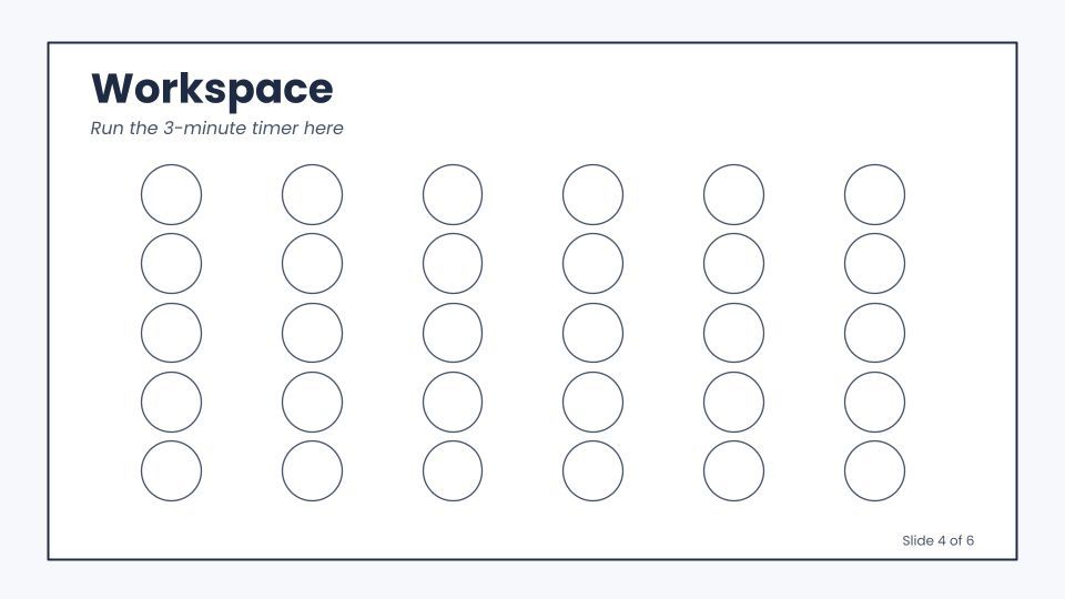 mrshowell24's tweet photo. Want a quick warm-up that sparks creative thinking?

Hand out a paper with 30 blank circles and 3 minutes on the clock.

Kids turn each circle into something new. Sun, eye, smiley, wheel.

Easy, fun, and you'll see who thinks fast and who plays it safe ✏️

https://t.co/S7pea950nY https://t.co/qiDelmXIb4