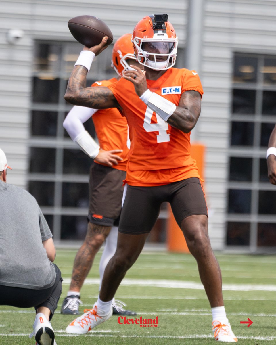 ClevelandMag's tweet photo. The Browns continue training camp this week in Berea with battles ahead at numerous positions along with getting to know new additions to the roster. The first preseason game remains more than a week away. The regular season opens Sept. 13. https://t.co/VxxCqpeEpd