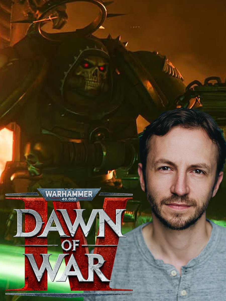 AlexJordanVO's tweet photo. It’s been a genuine life goal to play a Space Marine.
That dream comes true in Warhammer 40k: Dawn of War IV, where I play Chaplain Ezrael of the Dark Angels.

Prepare brothers, it is almost time to purge.
FOR THE EMPEROR! https://t.co/4zpnUF00Zi