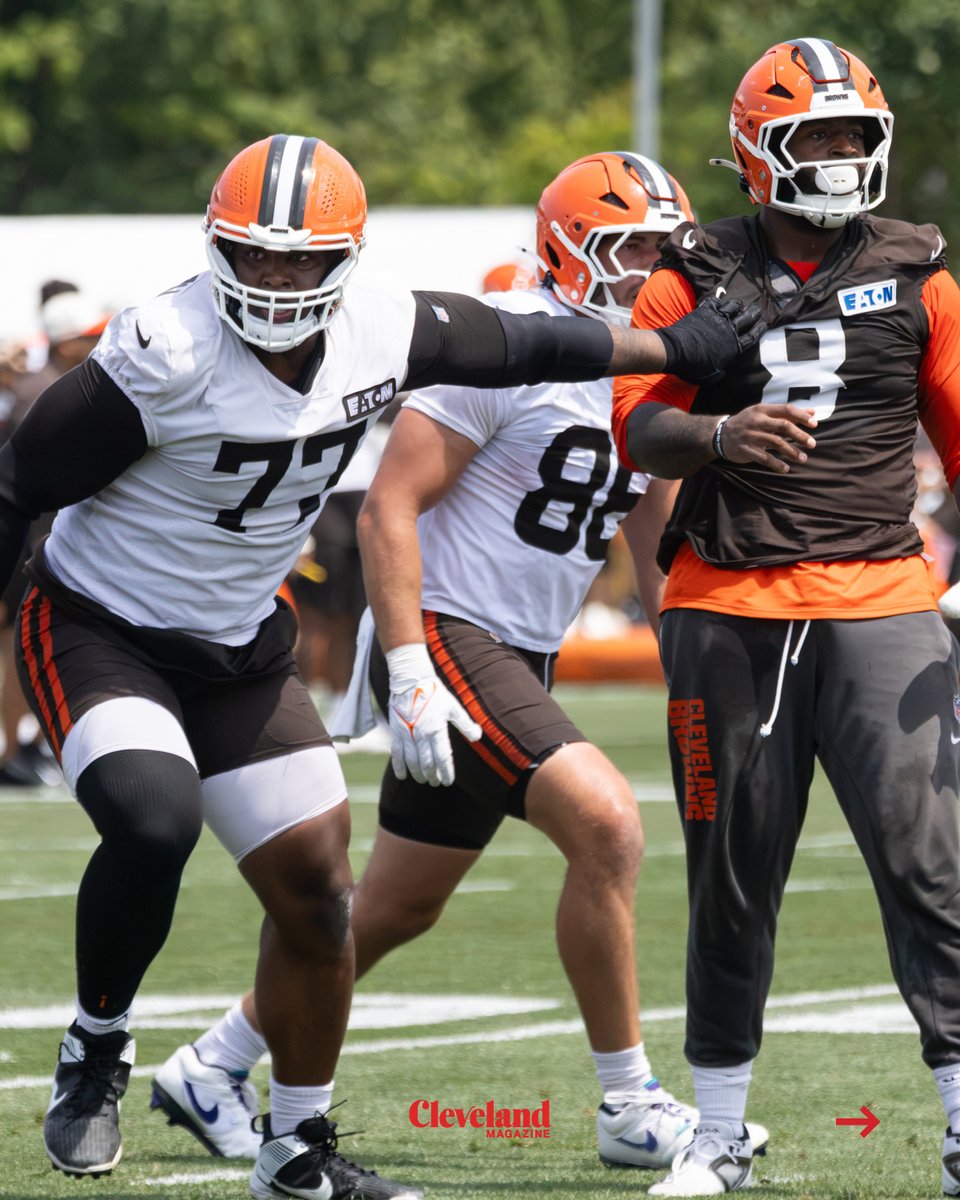 ClevelandMag's tweet photo. The Browns continue training camp this week in Berea with battles ahead at numerous positions along with getting to know new additions to the roster. The first preseason game remains more than a week away. The regular season opens Sept. 13. https://t.co/VxxCqpeEpd