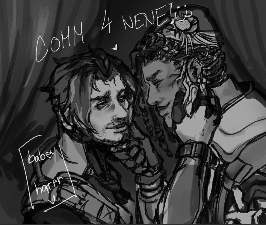 babeyhater's tweet photo. Comm for my dear friend!! >∆< #quincy #arthur #warframe #quinthur (I will now disappear yet again to finish the rest of my comms muheheh) https://t.co/YpV4WaSRDD