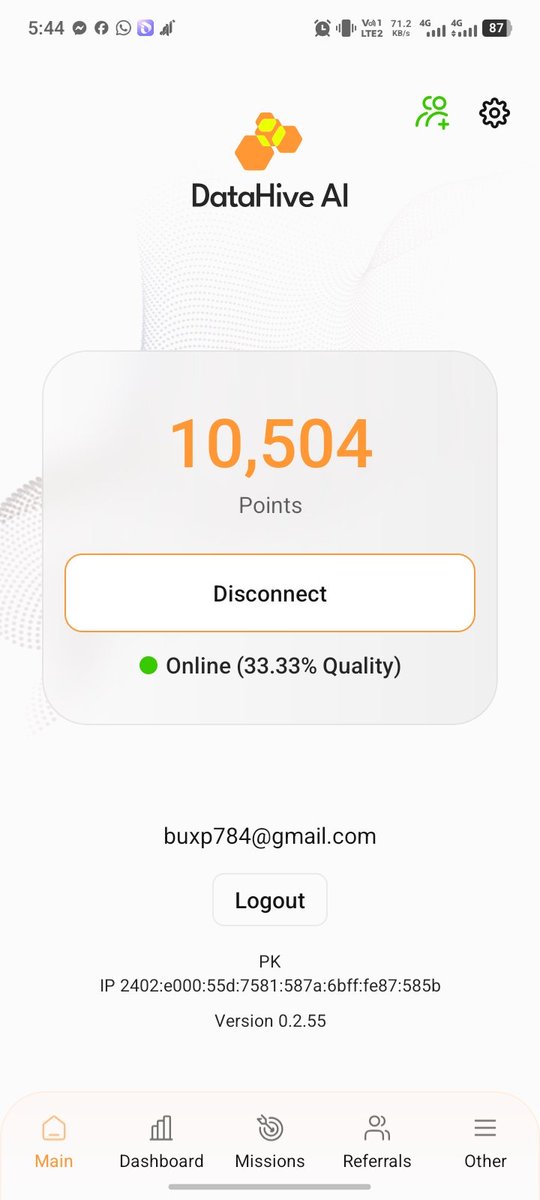 MeerAli227205's tweet photo. New Web3 Project Launch Just Open Your Internet And Earn Free Points 

Join the DataHiveAI airdrop simply by browsing the web
Use my link to earn extra bonus points: 

https://t.co/fujBAeZQLb
Get started now with the Chrome extension or Android app! https://t.co/JSR2Udmd98