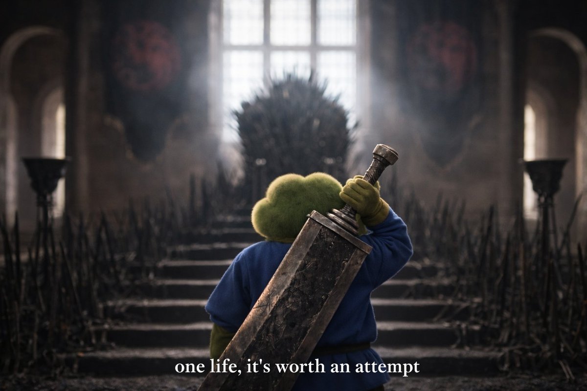 worth_RH's tweet photo. Be delusional

Go for that throne

One life, its worth an attempt https://t.co/O0Q992anX5