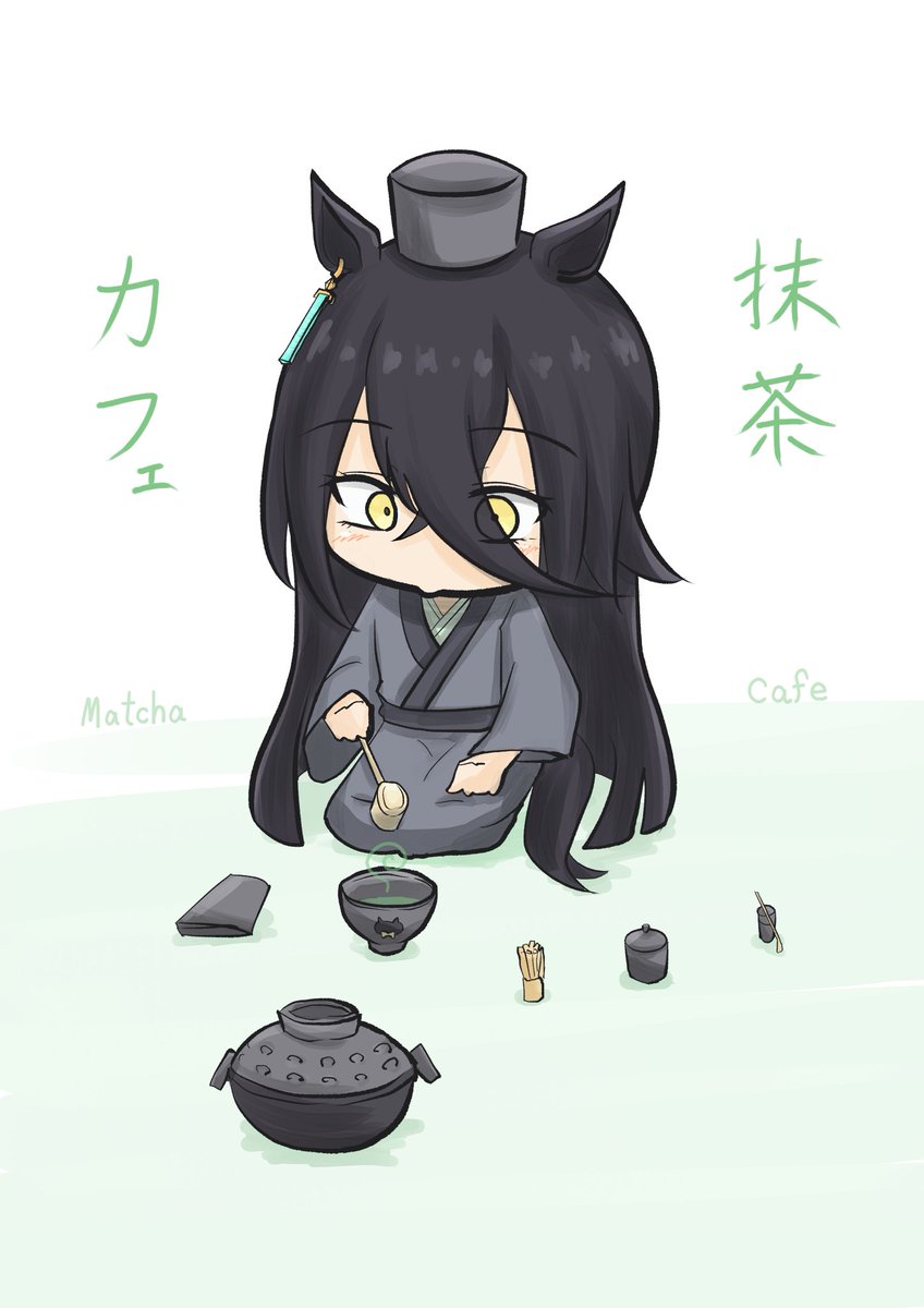 JETBLACKTOWER's tweet photo. @KuudereTrainer "Well... Tachyon-san recently place something in my coffee again... I feel a bit more different then usual..."

"Though, for some reason there was a voice telling me to do what I did..." https://t.co/3NP10MMdec