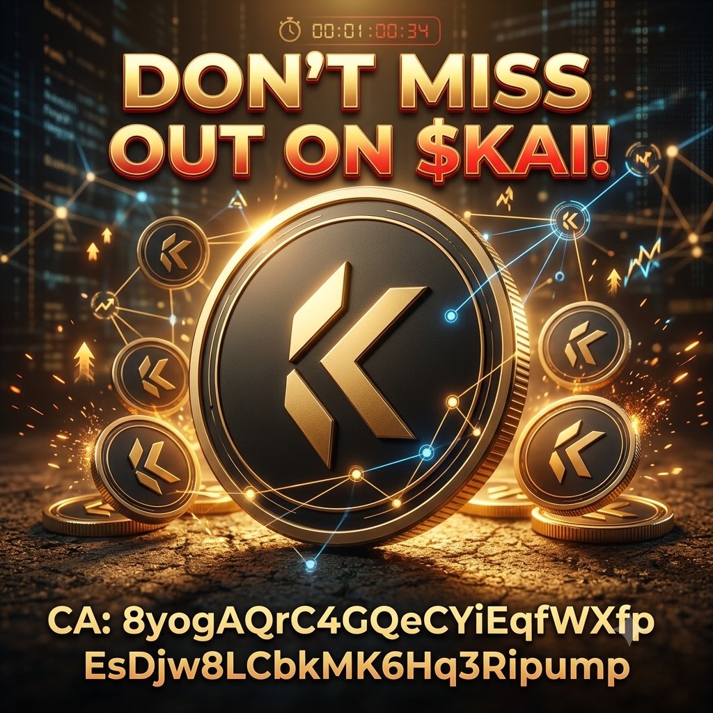 nig____001's tweet photo. @PraxMedia Don’t sleep on $KAI. 🚀

Early entries create the biggest opportunities. Get positioned before the next wave.

#Kaivor #KAI #Solana #SolanaEcosystem #Crypto #Web3 #WAGMI #DYOR https://t.co/FGyTNDcfJt