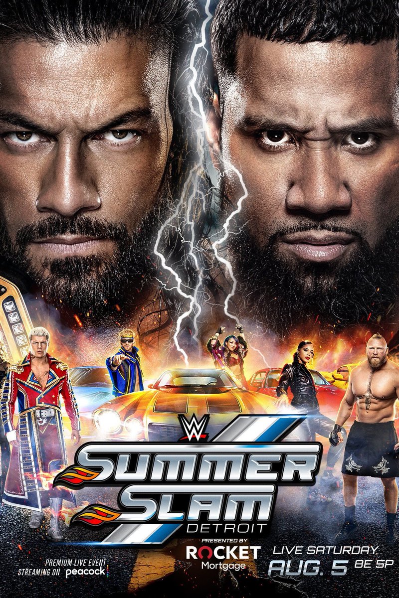 DarrylKeithFord's tweet photo. #OnThisDay: 3 Years Ago on 8/5/23 | WWE presented SummerSlam: Detroit from the Ford Field in Detroit, Michigan #WWE #SummerSlam #WWESummerSlam #PLE #PeacockTV #WWENetwork https://t.co/UwOhUsvLO9