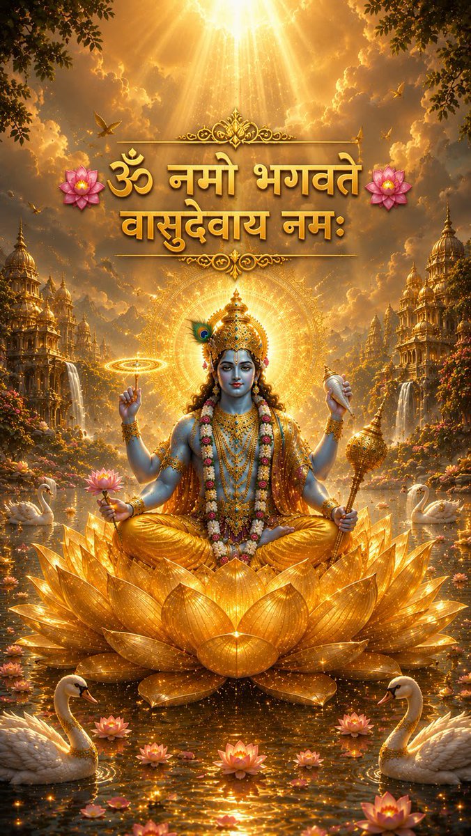 NeerajC111's tweet photo. जय श्री हरि विष्णु जी।
ॐ नमो नारायण।। https://t.co/MBAh6D4pRr