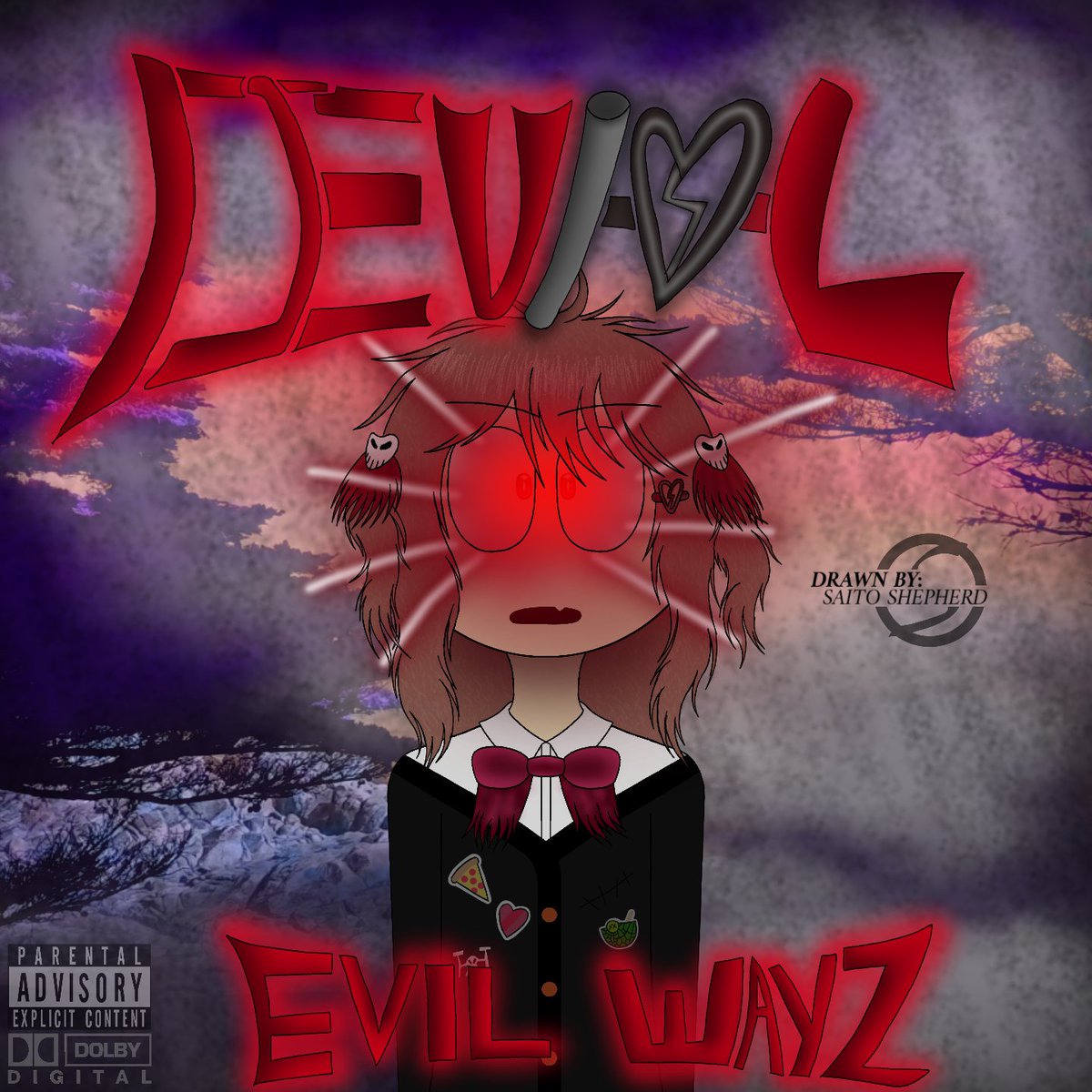 SaitoShepherd's tweet photo. Evil got evil wayz
#heartheartart https://t.co/JHxwOnUQkG