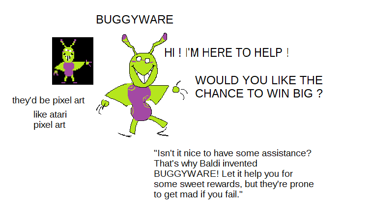 DarkWorldz95's tweet photo. baldi's basics plus fan character https://t.co/KLkPMdMKoR