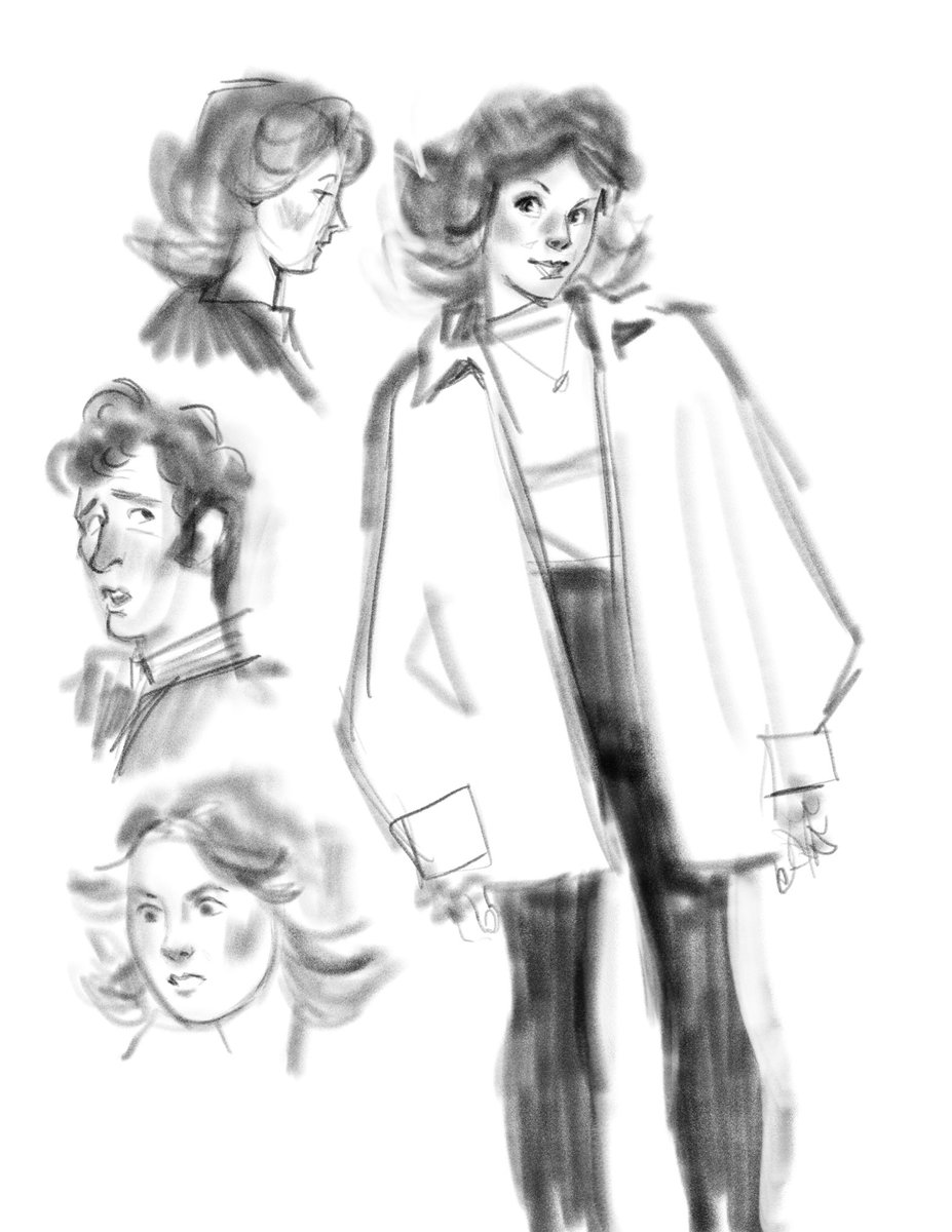 artbugjuice's tweet photo. Sarah Jane and Harry Sullivan from Smith and Sullivan! Commission done for @katherinehill05 https://t.co/2JRsANiaYR