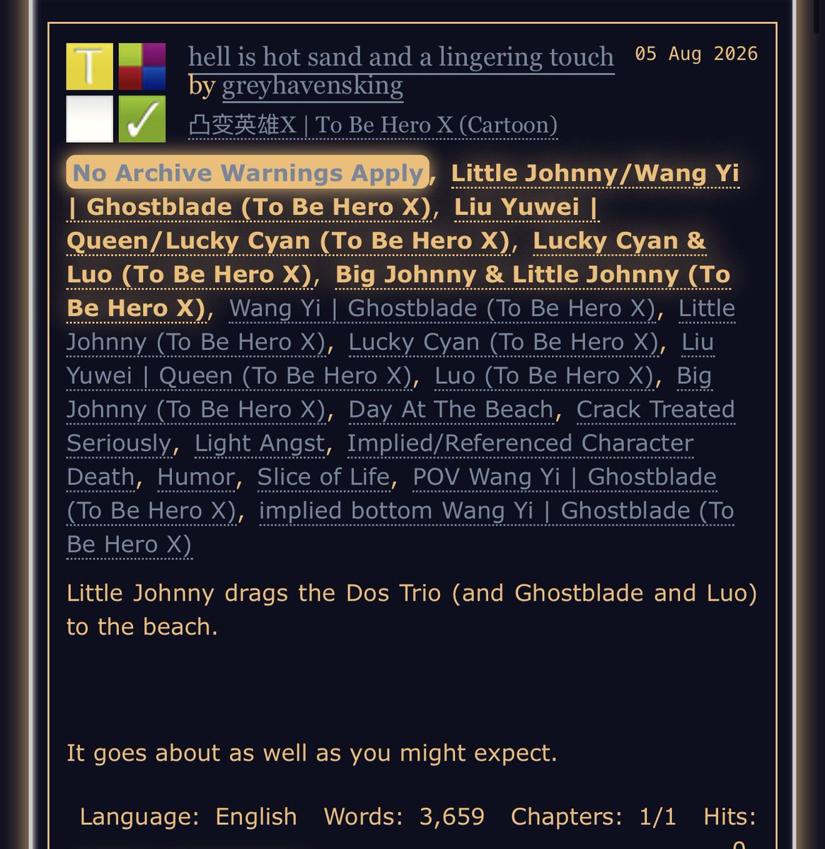 kingcommoners's tweet photo. #johnnyblade + #cyanqueen on the side beach day fic | T | 3.6k

https://t.co/KwbB5mbJiS https://t.co/uLXYse915F