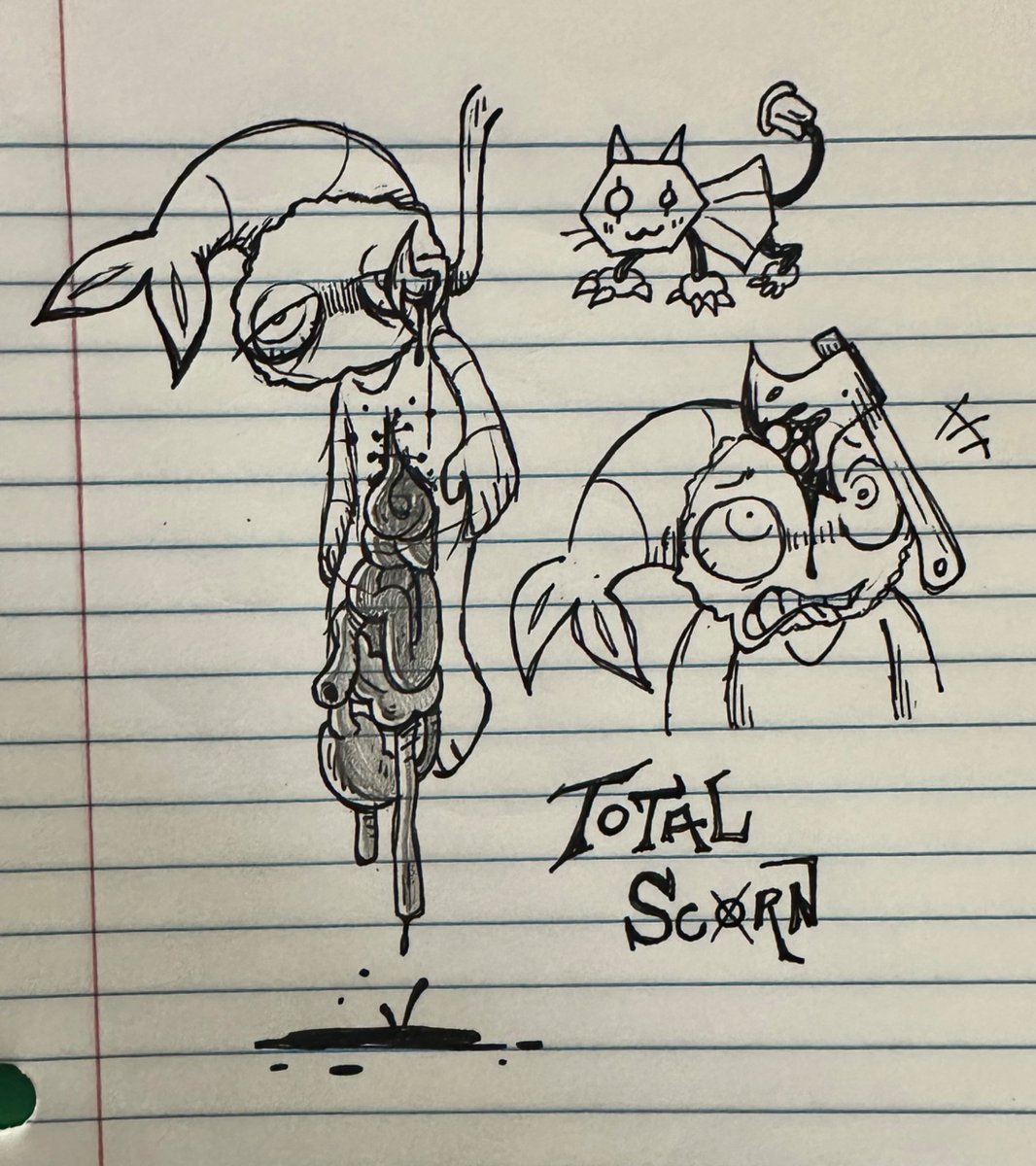 TOTALSCORN's tweet photo. ⚠️🩸G0RE🩸⚠️
Shrimpo must pay!💥💥 #dandysworld https://t.co/qIW3dGnKma