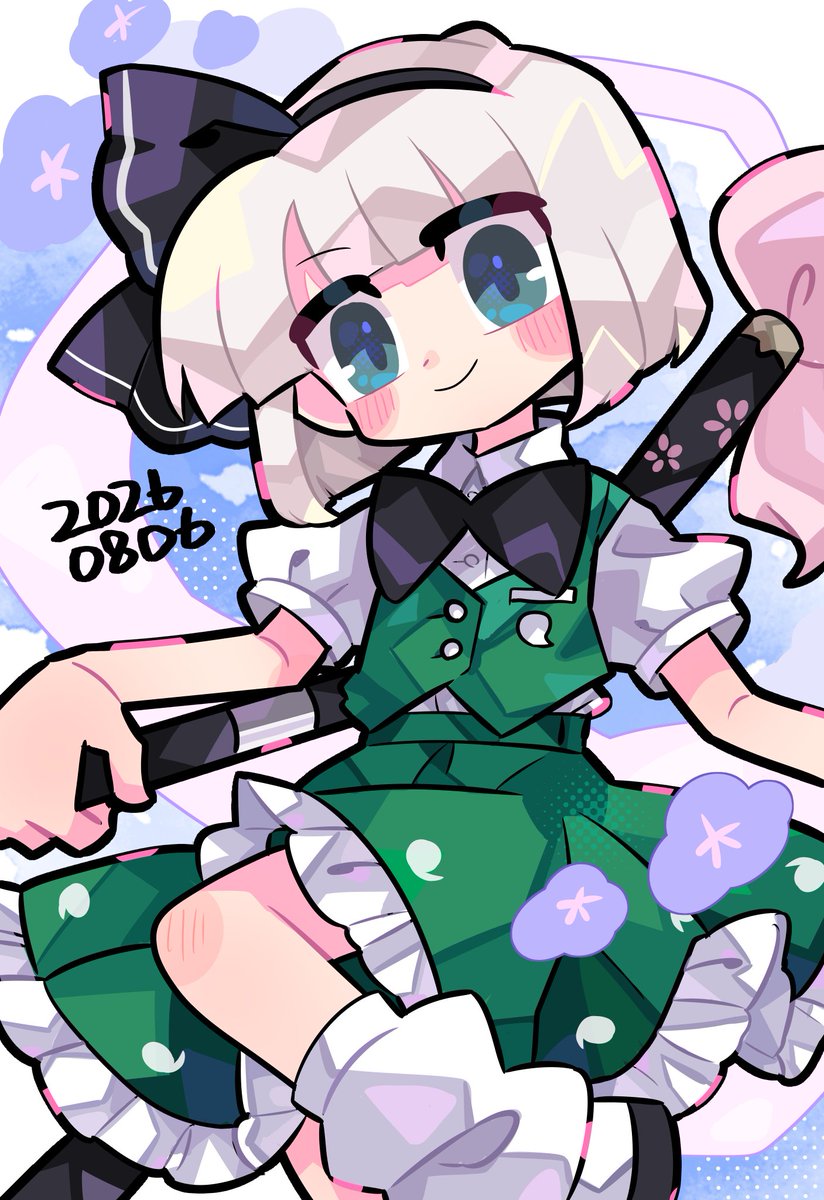 hrnrx's tweet photo. #8月6日は妖夢の日 https://t.co/lPsfgjnP33