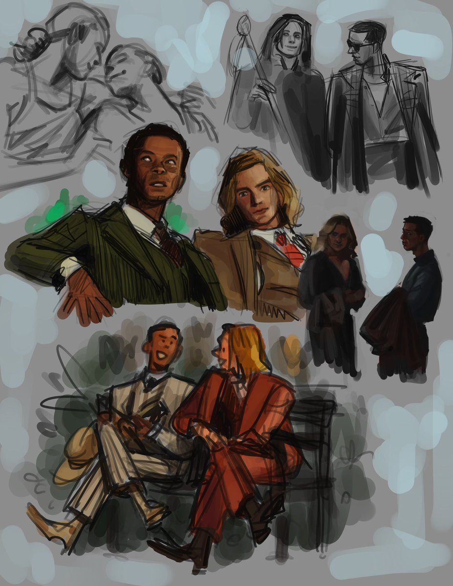 artbugjuice's tweet photo. Louis and Lestat commission for @froggheaddd #iwtv https://t.co/5O9ipQNPP8