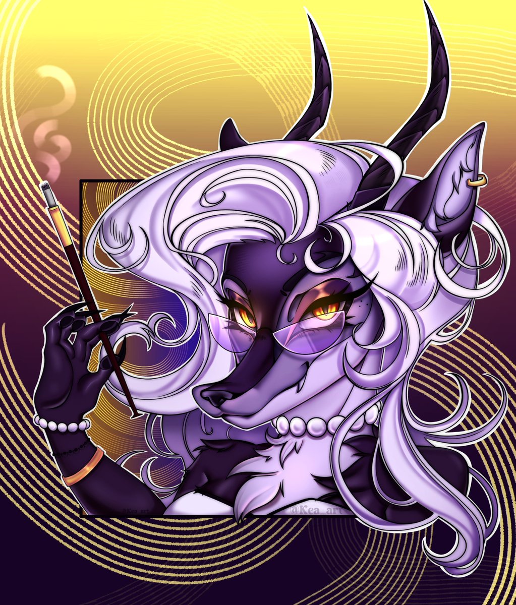 kea_art28's tweet photo. I recently redesigned my fursona! It's a mix of a wolf, a gazelle, and a demon :3 

You can find me on Telegram as @kea_art ☺️—I'm much more active there! 
#furry #furryart #art #fursona https://t.co/k3ZUZILKyO