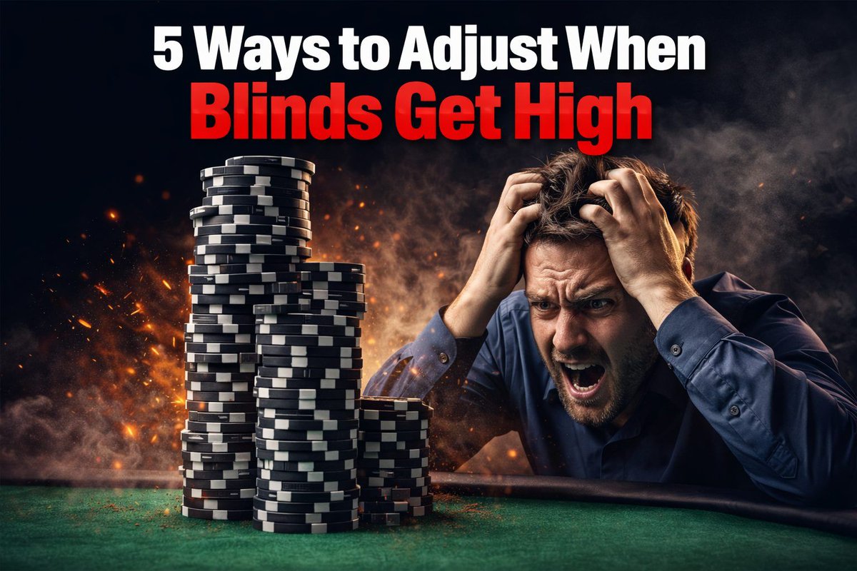 pokertraining's tweet photo. Check out this post by APT Pro Alex Fitzgerald: 5 Ways to adjust when the blinds get high: https://t.co/2Dg4XslqVy https://t.co/FMPU0UuV03