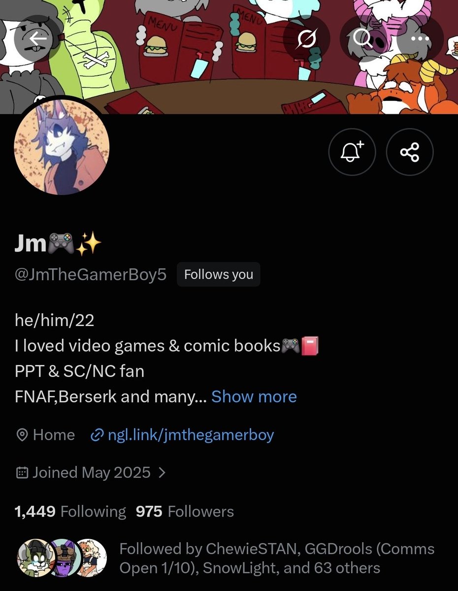 MoonyNebula's tweet photo. @JmTheGamerBoy5  <- get them to 1k and I'll post special lore https://t.co/mR9a6M965J