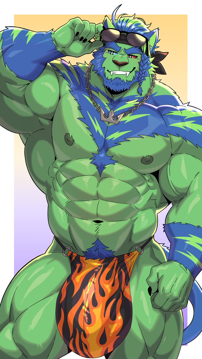 Zdravko_XIII's tweet photo. Summer's too hot? It's cos he's the source of the heat 🔥

🎨  Done by my lovely @mingi_time https://t.co/ieB5BsPX3B
