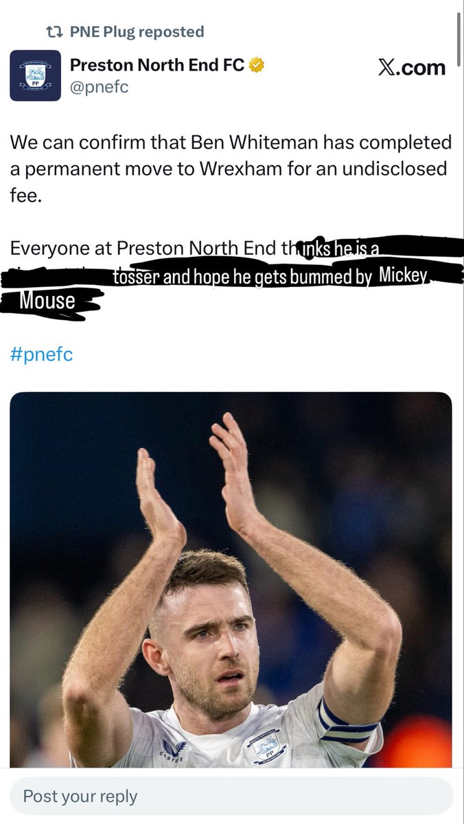 LDNnorthend's tweet photo. #pnefc https://t.co/677BvqusZy