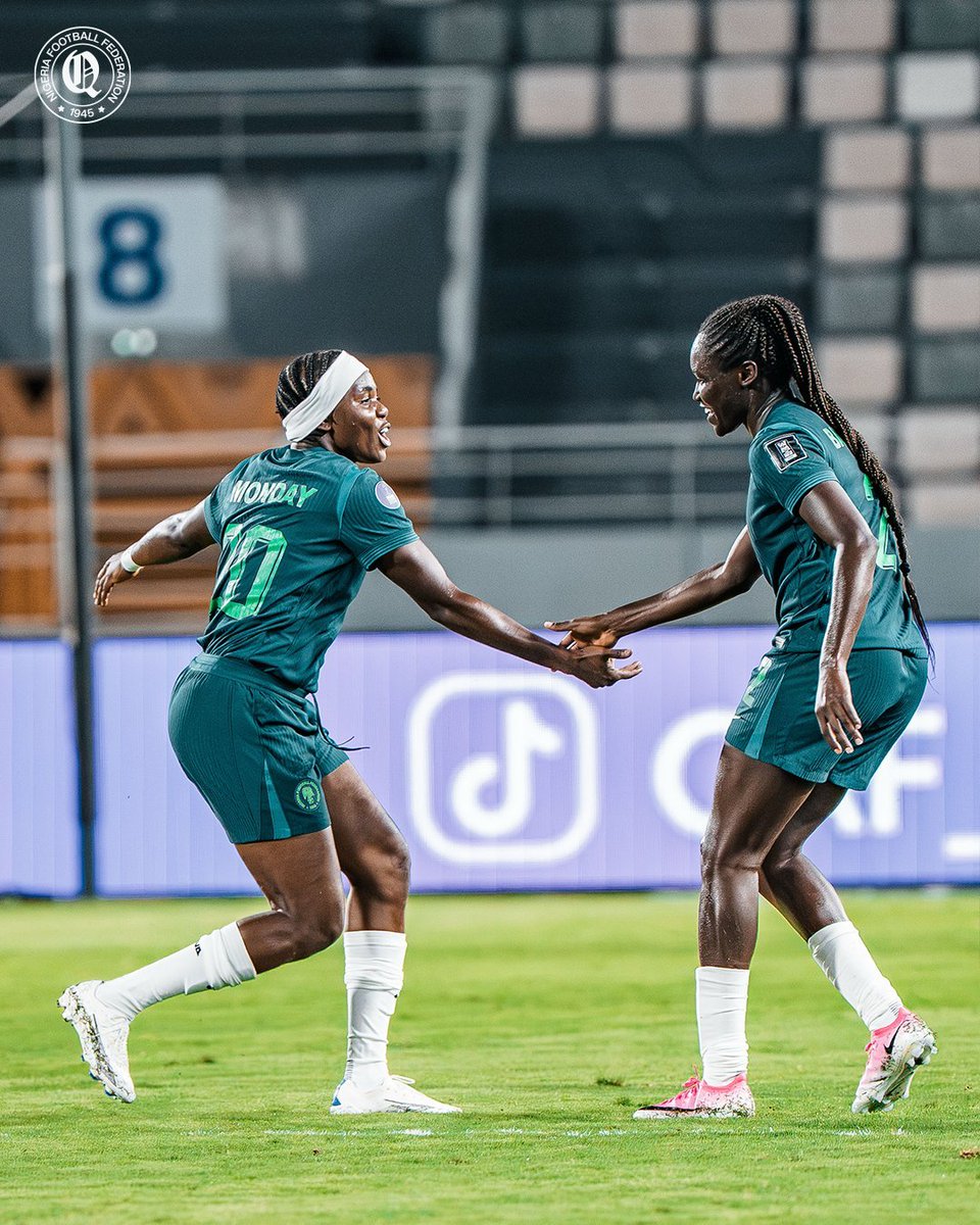 AfricaFactsZone's tweet photo. Nigeria defeat Egypt 6-2 to qualify for the Quarter Finals of the 2026 WAFCON in Morocco. https://t.co/bpzeJp2tCq