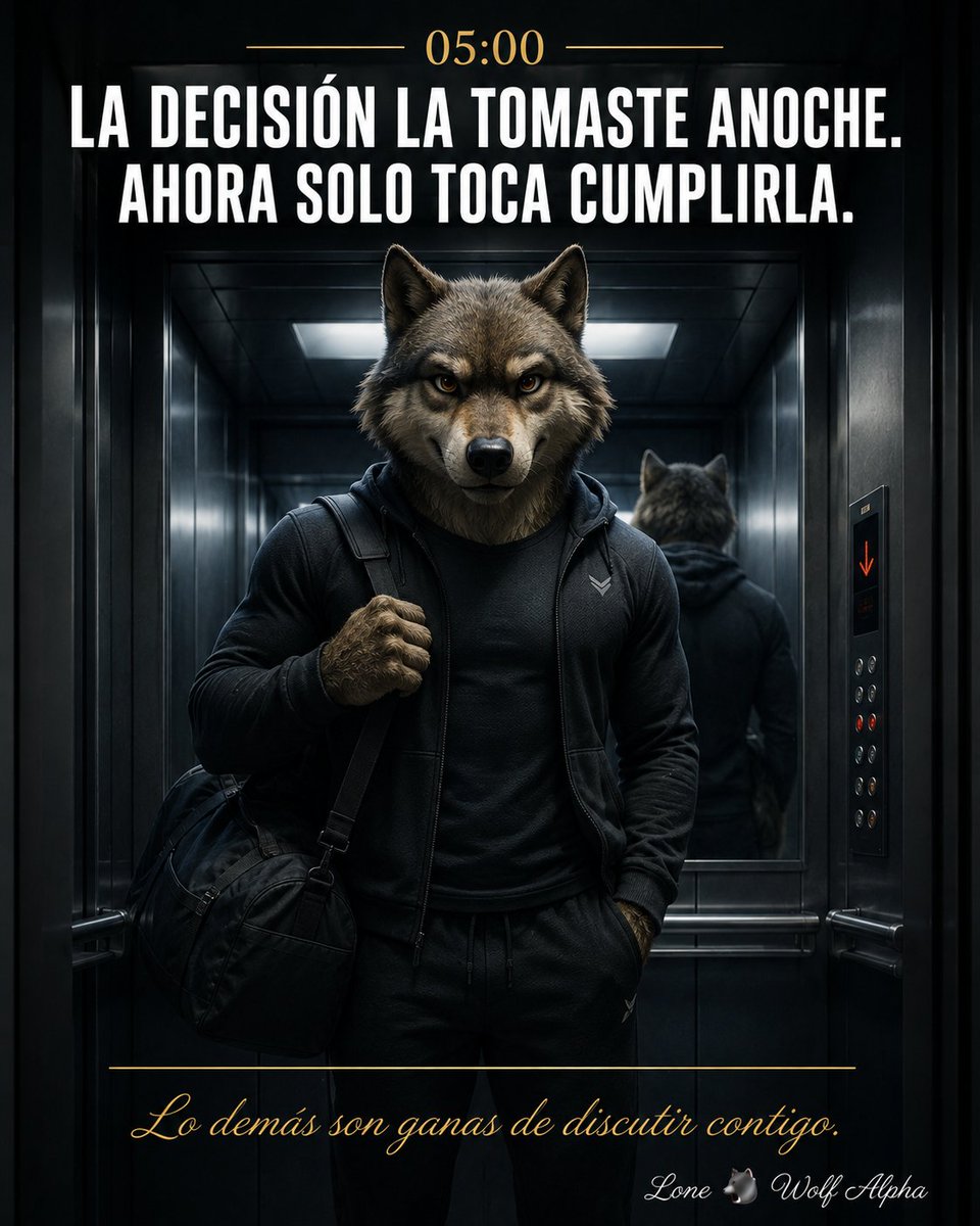 239_lonewolf's tweet photo. La oscuridad no es tu enemiga, es tu gimnasio. 🌑🐺

Cada noche difícil es un paso hacia tu versión invencible.

A esta hora no hay nadie mirando. Solo tú y lo que decidiste anoche.

¿Cumples o negocias? 👇

#Disciplina #MenteFuerte #LoneWolf https://t.co/40XHwyPaqG