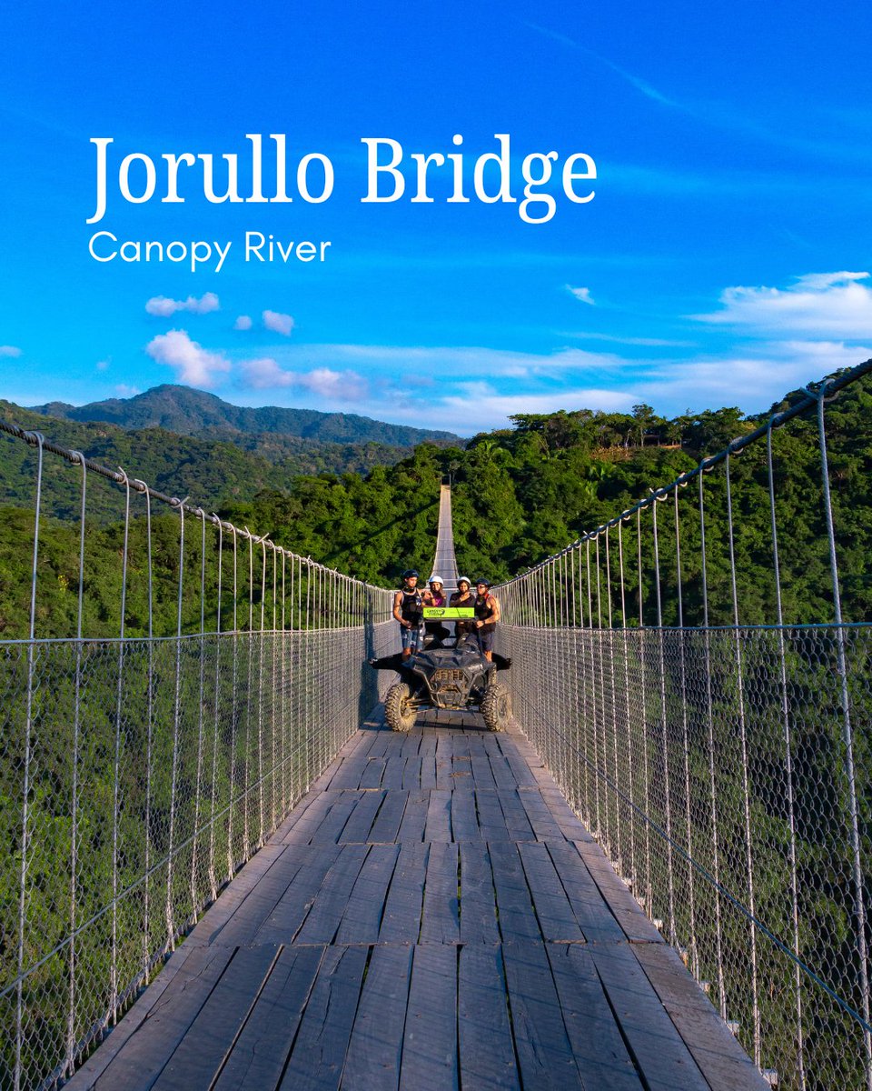 PuertoVallarta's tweet photo. Tres experiencias, un solo destino.

Jorullo Bridge: Cruza el puente colgante vehicular más largo del mundo en ATV y vive la adrenalina entre los paisajes de la Sierra Madre.

Snorkel en Los Arcos de Mismaloya: Descubre un parque nacional marino con aguas cristalinas, arrecifes y una extraordinaria vida marina.

Ritmos de la Noche: Navega en catamarán hacia una playa privada para disfrutar de una cena y un espectáculo en el corazón de la selva.

¿Cuál de estas experiencias sería la primera en tu itinerario por Puerto Vallarta?

#PuertoVallarta #AquíYAhora #JaliscoEsMéxico