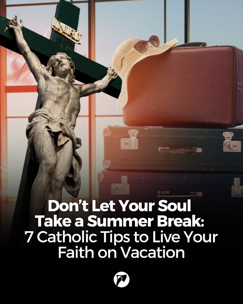 Church_POP's tweet photo. Vacation time is great for rest, fun, and new memories — but it doesn’t have to mean taking a break from your spiritual life. In fact, it can be an amazing chance to grow closer to God while you enjoy the summer!

With this in mind, the Diocese of Getafe (Spain) shared on social media a “Good Christian’s Vacation Kit”: simple ideas to help you keep your faith alive during your days off.

Here are 7 easy actions you can start today: https://t.co/9eUzhJQZOf