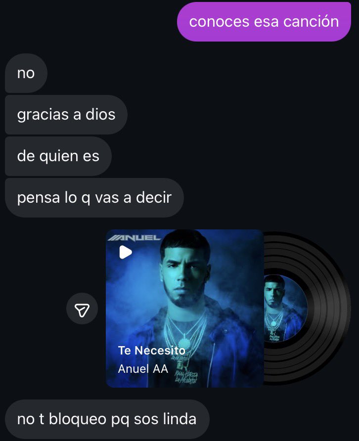 intxlucy's tweet photo. acaso es un crimen escuchar a anuel? https://t.co/VEQ30CTt2d