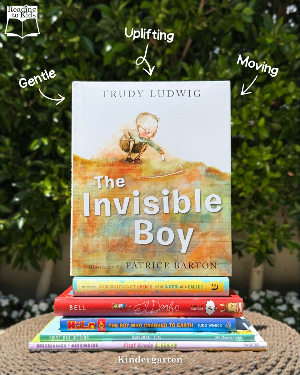 readingtokids's tweet photo. Our "Back to School Fun" reading clubs are this Saturday!

K-2nd grade will explore inclusion and first-day stories with a twist! These book show that school nerves are normal and kindness helps everyone belong 💙📚

@TrudyLudwig @patrice_barton @OnlineQuackenbu @DannebergJulie https://t.co/37An2u4XhW