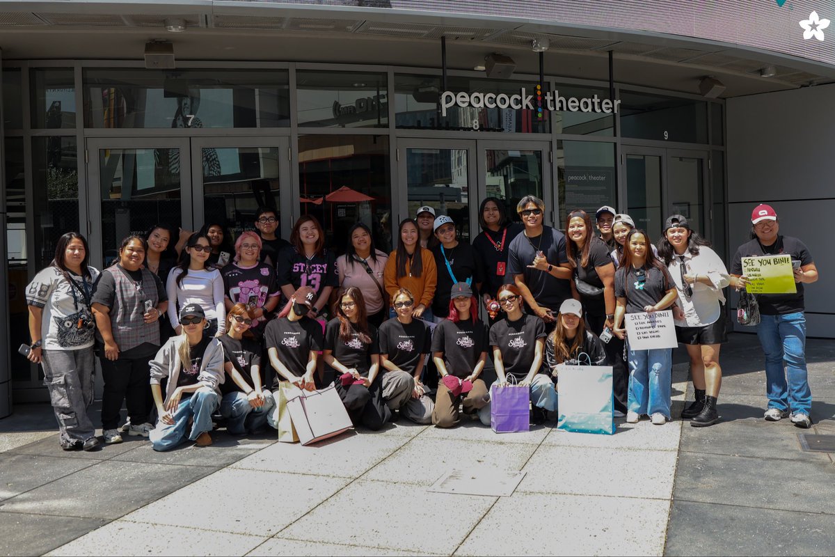 BINI_ph's tweet photo. 𝄃𝄃𝄂𝄀𝄁𝄃𝄂𝄂𝄃Destination locked: Los Angeles. 

The signal led us back to LA! We're so happy to be here and can't wait to party with you all at the Peacock Theater later. Kita-kits!🙌

BINI SIGNALS ACROSS LA

📸Ryan Ceraspe
#BINI #BINI_SIGNALS_WORLDTOUR_2026 #BINI_SIGNALS_LOSANGELES