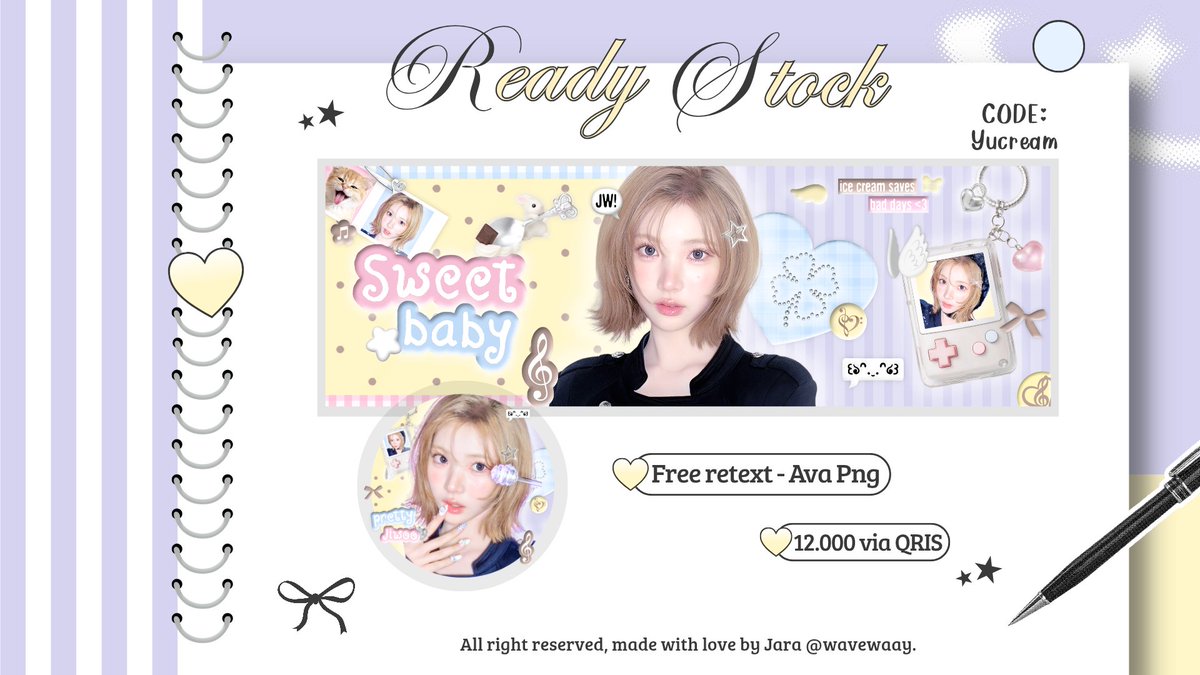 deobitnna's tweet photo. bantu repost ya, thank chu! 💋

meowning semuaa! yuk jajan layout rs terbaru dari teaser ICONIC HEARTS 🪽💘 ada ready stock jiwoo, carmen, yuha dan ian hearts2hearts yang bisa langsung kamu bawa pulang <33

#bealanja h2h gg https://t.co/UBxKmwpHfl