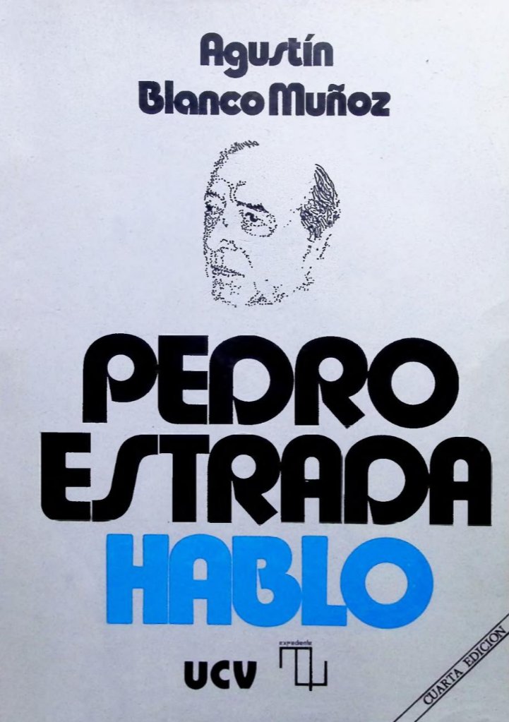 IdeariumCaribe's tweet photo. Ya pueden leer en nuestra biblioteca «Pedro Estrada habló», una entrevista realizada por Agustín Blanco Muñoz a quien alguna vez fue el director de la Seguridad Nacional. Anécdotas y testimonios inéditos sobre la década militar en Venezuela.

El enlace está en nuestro perfil. https://t.co/a74P2V88m8