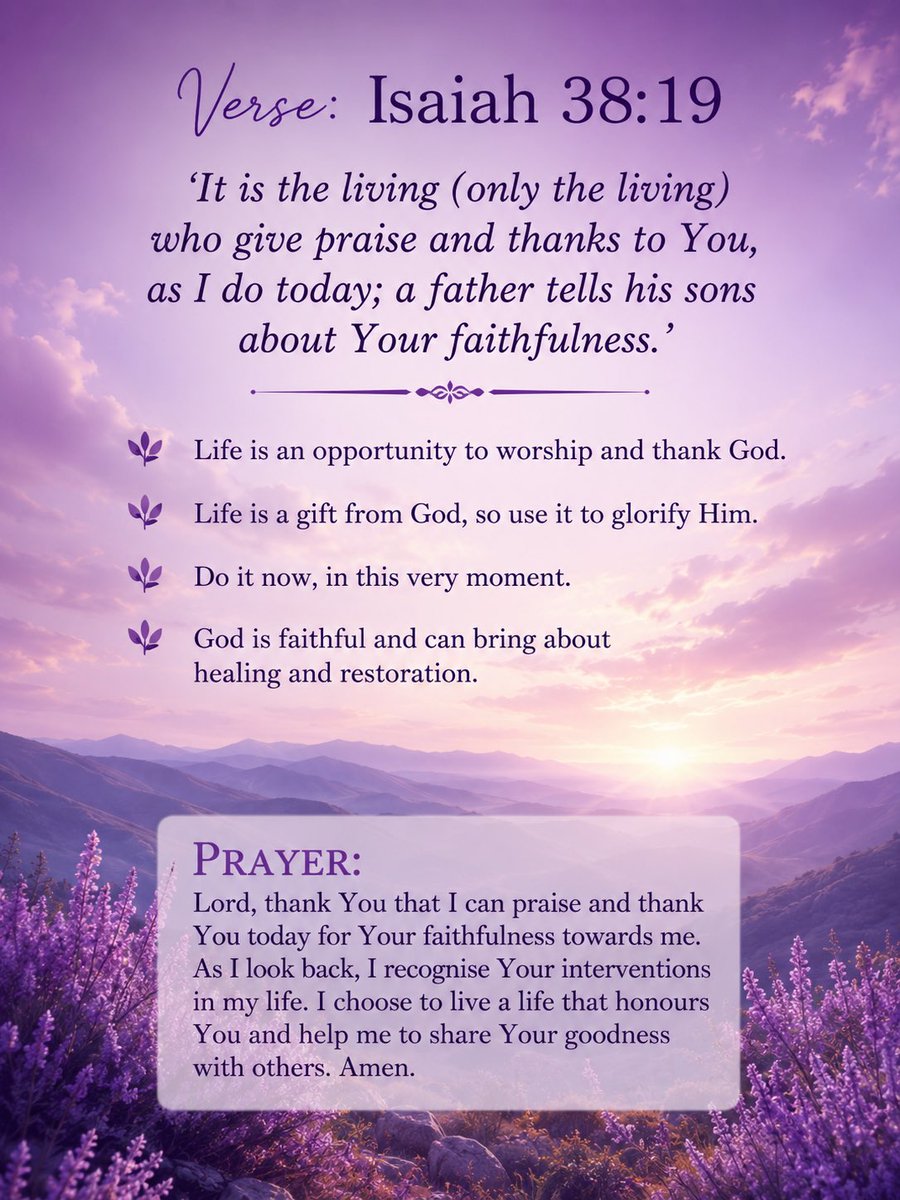 AileenlF's tweet photo. https://t.co/ulhdpAGx96 #devotion #devotional #godisgreat #jesusisking #godislove #devotional #devotions #alivetogod https://t.co/RpkBOmJ3Bz
