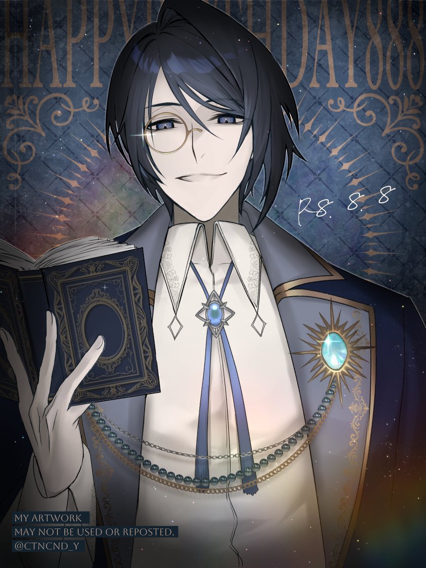 ctncnd_y's tweet photo. #幻の鏡に世界一愉快な喜劇を_アルフォンス・シルベチカ誕生祭2026
アルフォンスさんお誕生日おめでとうございます🥳✨
今日がとってもハッピーな１日になりますように✨
魔法使い🪞さん🧐888から抜け出せない呪文は
ｼﾙﾍﾞﾁｶ₍ (ง ›ω‹ )ว ⁾⁾ｼﾙﾍﾞﾁｶ₍₍ (ง ˘ω˘ )ว ⁾⁾ https://t.co/EAxAupvLWs