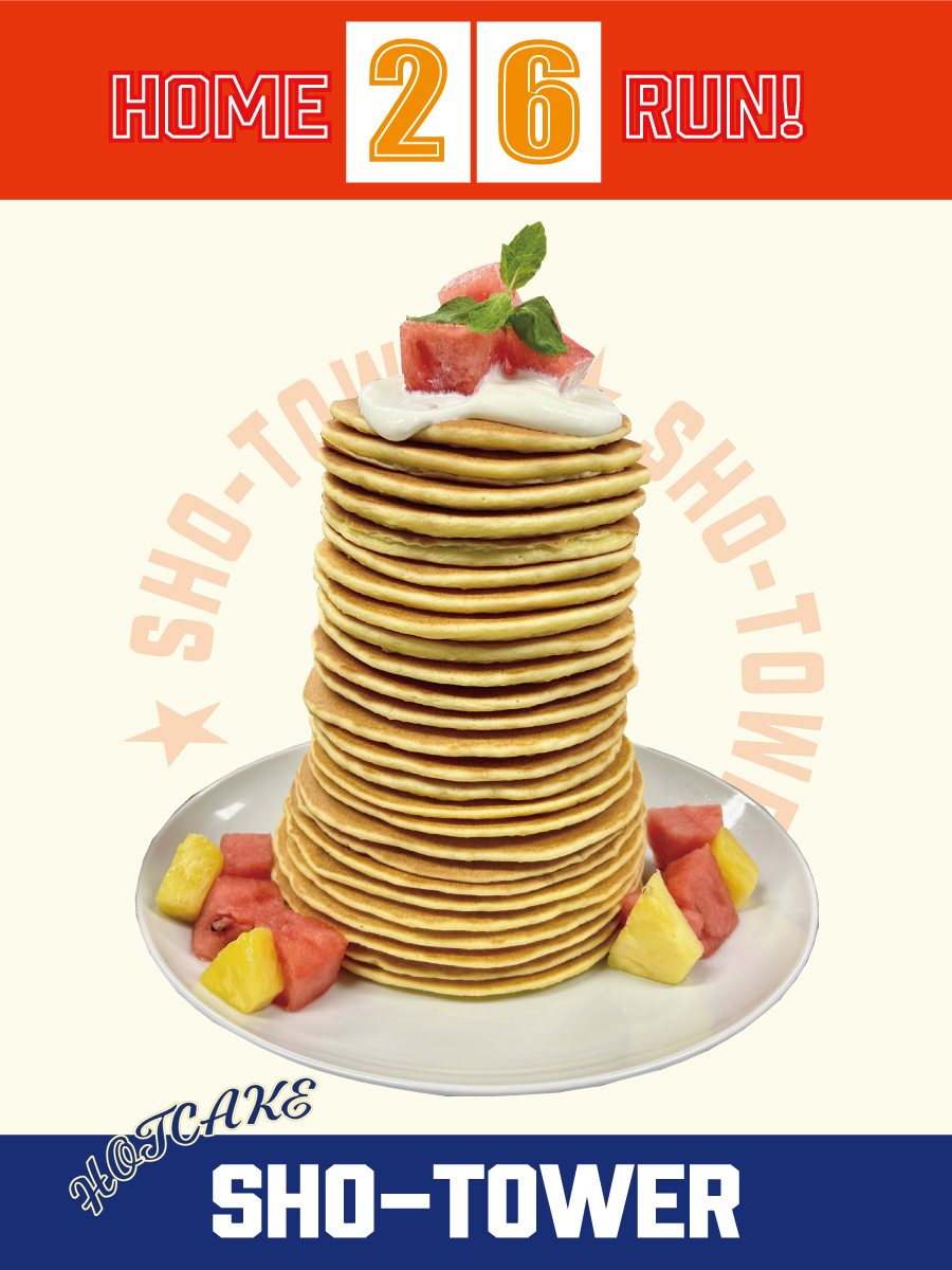 ns_welna's tweet photo. やったーーー！
大谷翔平選手、第26号ホームラン！！
🥞🥞🥞🥞🥞🥞🥞🥞🥞🥞🥞🥞🥞🥞🥞🥞🥞🥞🥞🥞🥞🥞🥞🥞🥞🥞
#SHOTOWER

本日2回目！！！絶好調ですね☺🔥

/
スイカとパイナップルで夏らしく…🍉🍍
\
#大谷翔平 #ホットケーキ #Welna https://t.co/o8PvttbsNc