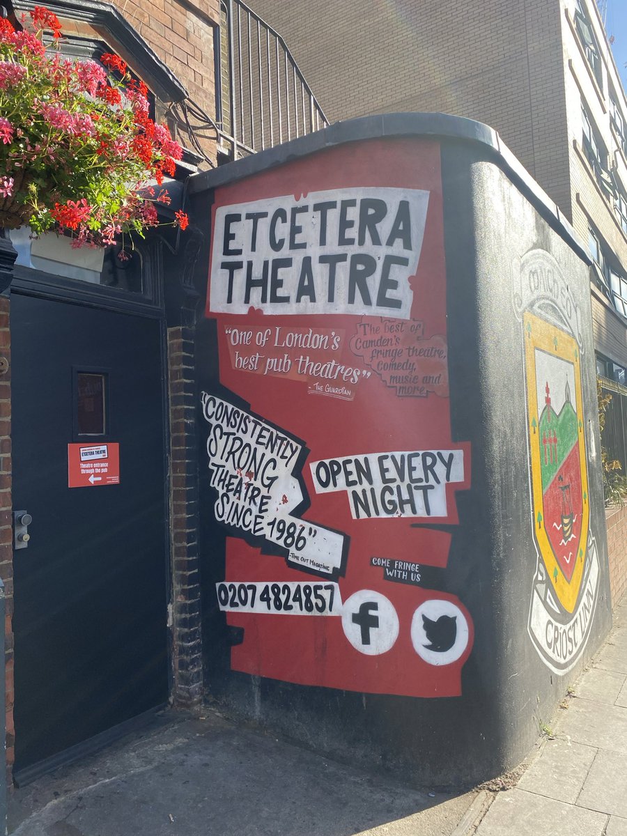 robert_west_'s tweet photo. I get about I do. A cultural afternoon and evening starting with a visit to the Bowie experience at Kingโs Cross #Wonderful and then on to see the play Wilder! at The Etcetera Theatre in Camden #Enjoyable https://t.co/5yOpzUdxXB