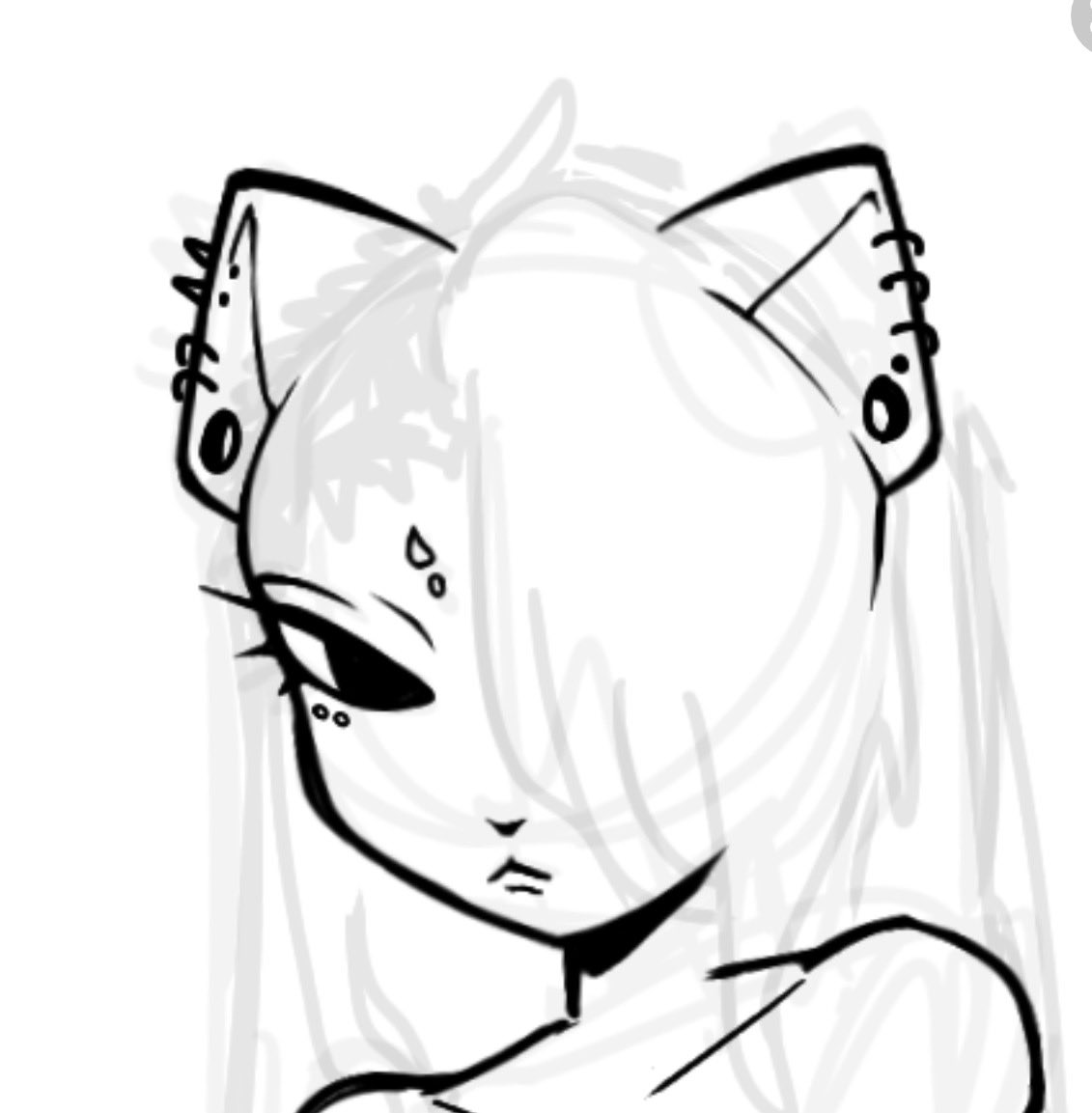 cereal004's tweet photo. Im turning more ocs into cats https://t.co/IZci1LIN5O