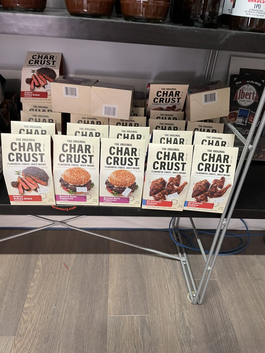 markinbrooks's tweet photo. It asks me what I have on my mind? Not much other than the weather is good. I do know JOAN does not want to turn on the oven so that means we will be BBQing which is fine with me. More chances to try some more new rub(CHAR CRUST). The chicken rub was real good know I think I will try the hamburger rub. PLEASE SHARE. https://t.co/t3zR4GUbzx