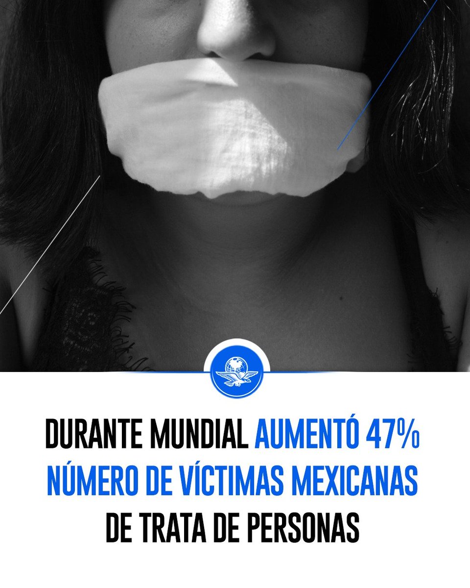 El_Universal_Mx's tweet photo. 📌 En la presentación del Sexto Reporte Sobre Trata de Personas 2025-2026 se dijo que de junio a julio del 2026 el 90% de las víctimas de trata son mujeres mexicanas.

"El periodo mundialista no modificó la dinámica general del delito, pero sí acentuó la demanda de servicios sexuales de mujeres por parte de turistas de todas partes del mundo", dice el documento.

https://t.co/SkDM5uL8wJ