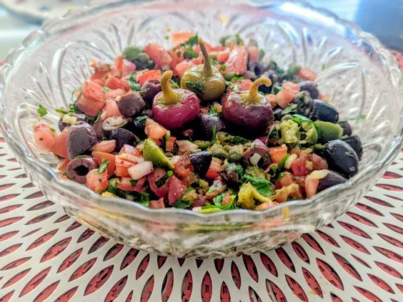 TheWiningHour's tweet photo. Sicilian Summer Salsa Topper for Ferragosto and Grilling

https://t.co/JEXahs01JT https://t.co/a6mmFtmrh6