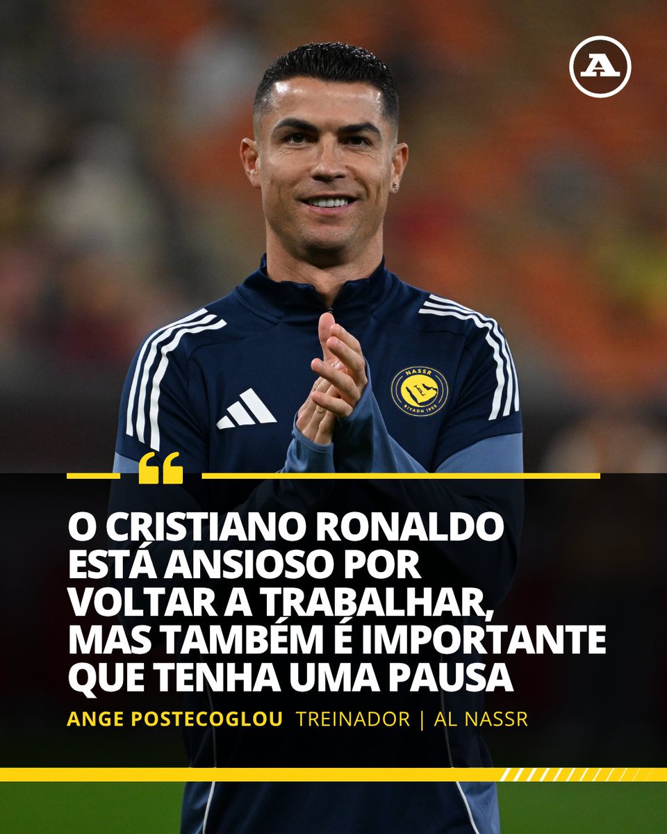 abolapt's tweet photo. Cristiano Ronaldo assistiu ao vivo ao último duelo de preparação do Al Nassr em Portugal. Mais tarde, a equipa saudita viajou de volta para Riade, mas CR7 não seguiu com a comitiva. O treinador explicou o motivo. 🇵🇹
#alnassr #cristianoronaldo #cr7 #postecoglou https://t.co/YUm9n6JToS