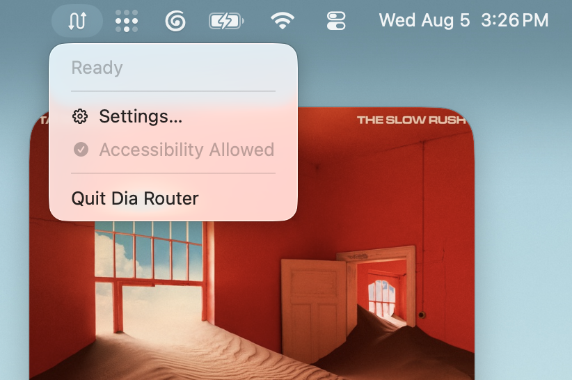 jdsimcoe's tweet photo. Built a little app called @diabrowser Router that essentially gives me "Air Traffic Control" from Arc. I set it as my default browser it does Profile detection and auto routes links to the right profile. You can also ⌘⇧ + Click to send links from one Profile to the other.