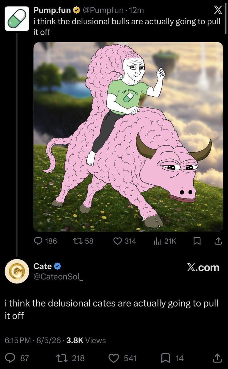 PoorGoat_'s tweet photo. YOUR MOVE @Pumpfun 💛🐈 https://t.co/HtVQd3ssHs