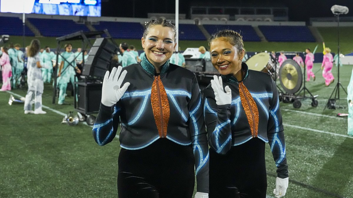 PCDrumCorps's tweet photo. All smiles while reflecting on Annapolis 😁

#DCI2026 | #Irresistible https://t.co/jWjuRN68LX