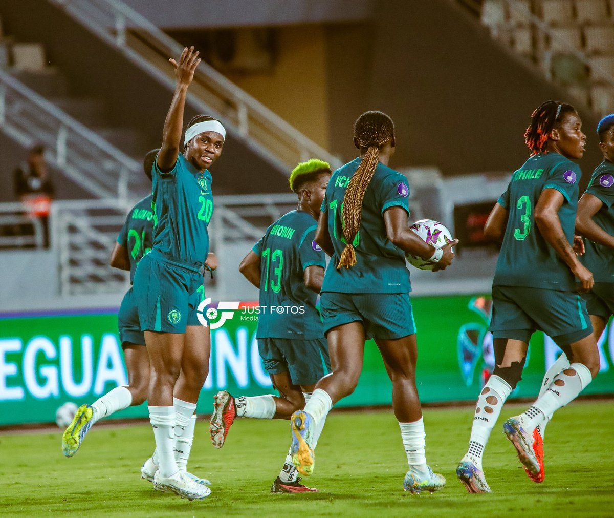 realPhinehas's tweet photo. Congratulations to our Super Falcons. 
Please drop some love for our girls. https://t.co/Jyjx9wFzDI