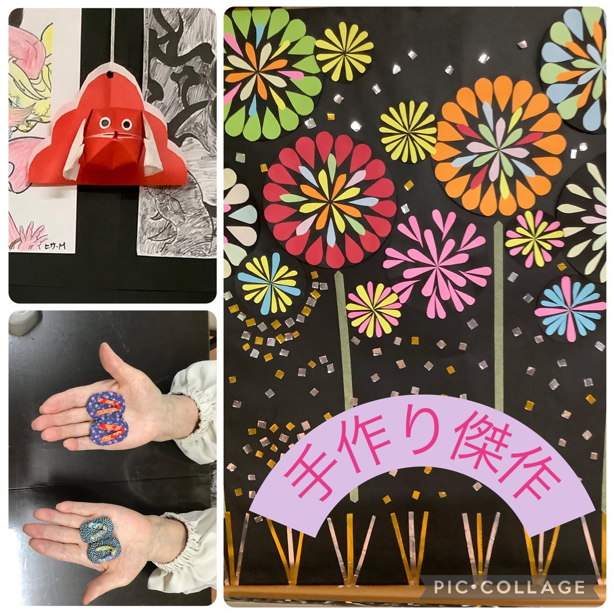 noritagrp's tweet photo. 夏の風物詩「立佞武多」を、施設の中でもみんなで楽しみました😊
折り紙で作品を作ったり、ぬり絵で思い思いの佞武多を完成させたり🖍️
 
「この色がいいね！」「昔のねぶたを思い出すなぁ」たくさんの笑顔があふれる時間になりました💖
指先を使う活動は、脳の活性化や手先の運動にもつながります✨ https://t.co/Lq1U1suxeZ