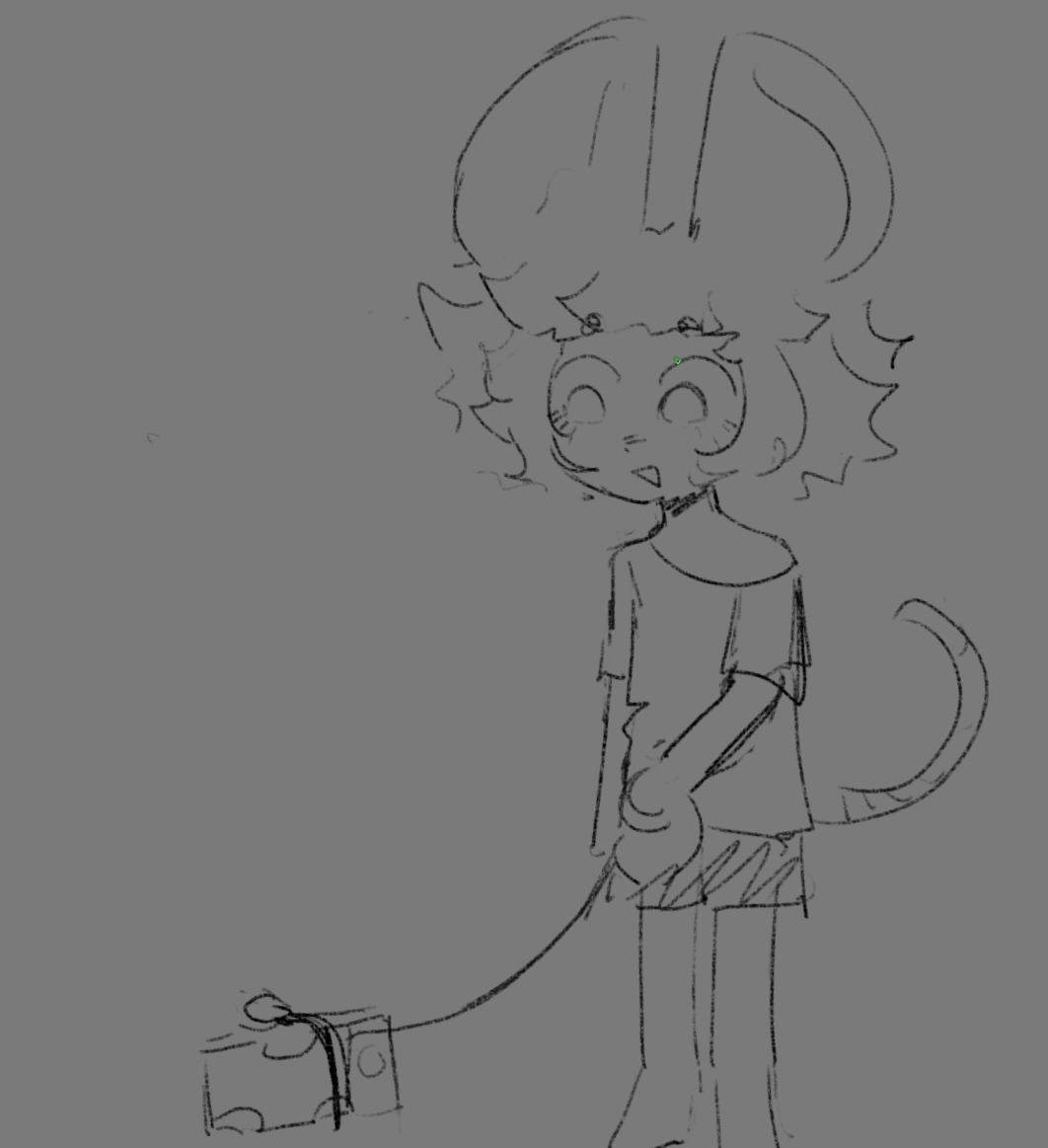 masofuuu's tweet photo. Piko walks his pet #oc #OC https://t.co/nJpJ4QjarV