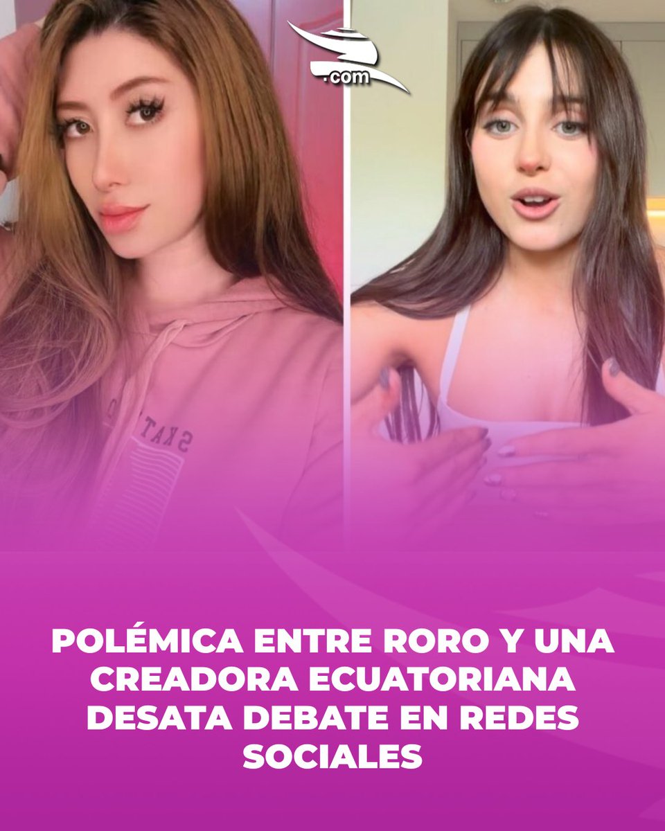 zaracaytv's tweet photo. #EnRedes La influencer española Roro se encuentra en el centro de una nueva polémica luego de que la creadora de contenido ecuatoriana Gala Ariel afirmara que habría replicado parte de su estilo. La denunciante presentó videos, capturas y una cronología para sustentar su versión. https://t.co/AzHE9VXTll